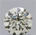 Natural Diamond 0.71 Carats, Round with Excellent Cut, M Color, SI1 Clarity and Certified by IGI