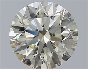 Picture of Natural Diamond 1.29 Carats, Round with Excellent Cut, N Color, VVS1 Clarity and Certified by GIA