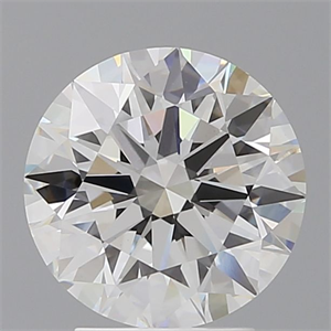 Picture of Lab Grown Diamond 3.10 Carats, Round with Ideal Cut, E Color, VVS2 Clarity and Certified by IGI