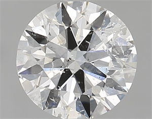 Picture of Natural Diamond 0.70 Carats, Round with Excellent Cut, H Color, I1 Clarity and Certified by GIA