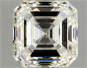 Natural Diamond 1.70 Carats, Asscher with  Cut, K Color, VVS2 Clarity and Certified by GIA