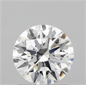 Lab Grown Diamond 1.24 Carats, Round with Ideal Cut, D Color, VS1 Clarity and Certified by IGI