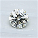 Natural Diamond 0.70 Carats, Round with Very Good Cut, L Color, SI1 Clarity and Certified by GIA