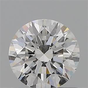 Picture of Natural Diamond 0.83 Carats, Round with Excellent Cut, F Color, VVS2 Clarity and Certified by GIA