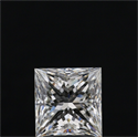 Natural Diamond 2.32 Carats, Princess with  Cut, J Color, VVS1 Clarity and Certified by GIA