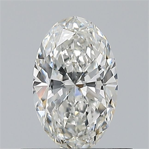 Picture of Natural Diamond 0.50 Carats, Oval with  Cut, G Color, VS2 Clarity and Certified by GIA