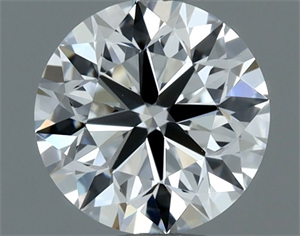 Picture of Natural Diamond 0.50 Carats, Round with Very Good Cut, G Color, VVS2 Clarity and Certified by GIA
