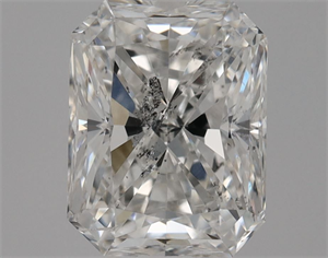Foto Diamante Natural 1.01 quilates, Radiante , Color E, claridad SI2 y certificado HRD de