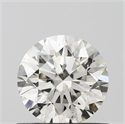 Natural Diamond 0.70 Carats, Round with Excellent Cut, K Color, SI2 Clarity and Certified by GIA