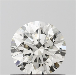 Picture of Natural Diamond 0.70 Carats, Round with Excellent Cut, K Color, SI2 Clarity and Certified by GIA