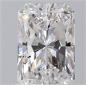 Natural Diamond 1.01 Carats, Radiant with  Cut, D Color, SI2 Clarity and Certified by GIA