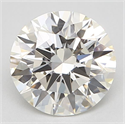 Natural Diamond 0.71 Carats, Round with Excellent Cut, I Color, VVS2 Clarity and Certified by GIA