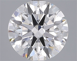 Picture of Lab Grown Diamond 3.05 Carats, Round with Ideal Cut, E Color, VVS2 Clarity and Certified by IGI