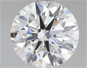 Del inventario de diamantes de laboratorio, 2.08 quilates, Redondo , Color E, claridad VVS2 y certificado IGI