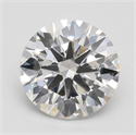 Del inventario de diamantes de laboratorio, 2.39 quilates, Redondo , Color F, claridad VS2 y certificado IGI