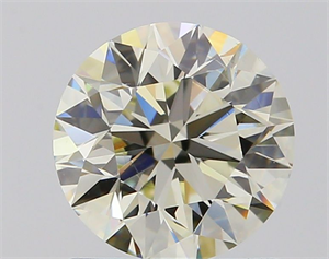 Picture of Natural Diamond 1.12 Carats, Round with Excellent Cut, J Color, VS2 Clarity and Certified by IGI