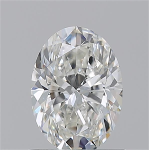 Foto Diamante Natural 1.01 quilates, Ovalado , Color G, claridad VS1 y certificado GIA de
