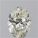 Natural Diamond 2.03 Carats, Oval with  Cut, L Color, SI2 Clarity and Certified by GIA