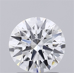 Picture of Lab Grown Diamond 1.23 Carats, Round with Ideal Cut, D Color, VS1 Clarity and Certified by IGI
