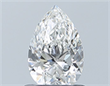 Diamante Natural 0.70 quilates, De pera , Color G, claridad VVS1 y certificado GIA