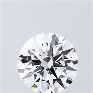 Picture of Lab Grown Diamond 1.50 Carats, Round with Ideal Cut, E Color, VVS2 Clarity and Certified by IGI