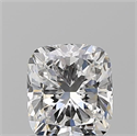 Natural Diamond 0.90 Carats, Cushion with  Cut, E Color, VVS2 Clarity and Certified by GIA