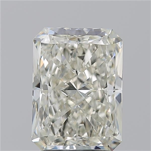 Picture of Natural Diamond 2.23 Carats, Radiant with  Cut, L Color, VS2 Clarity and Certified by GIA