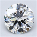 Diamante Natural 3.30 quilates, Redondo , Color F, claridad VS2 y certificado GIA