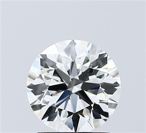 Picture of Lab Grown Diamond 1.50 Carats, Round with Excellent Cut, E Color, VVS2 Clarity and Certified by IGI