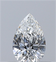 Diamante Natural 0.30 quilates, De pera , Color F, claridad VVS2 y certificado GIA