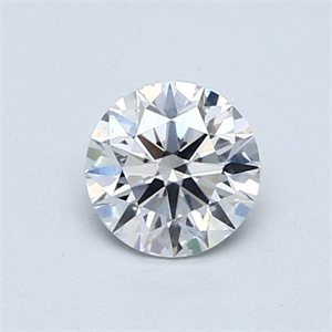 Picture of Natural Diamond 0.70 Carats, Round with Excellent Cut, E Color, SI1 Clarity and Certified by GIA