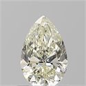 Natural Diamond 0.72 Carats, Pear with  Cut, M Color, VVS1 Clarity and Certified by GIA