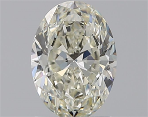 Foto Diamante Natural 1.21 quilates, Ovalado , Color K, claridad VS1 y certificado GIA de