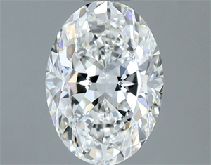 Picture of Natural Diamond 1.02 Carats, Oval with  Cut, G Color, VVS1 Clarity and Certified by GIA