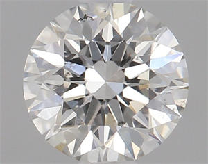 Foto Diamante Natural 0.55 quilates, Redondo , Color H, claridad SI1 y certificado GIA de