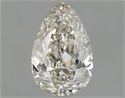 Diamante Natural 0.71 quilates, De pera , Color J, claridad IF y certificado GIA