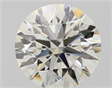 Natural Diamond 0.76 Carats, Round with Excellent Cut, I Color, VVS1 Clarity and Certified by IGI