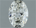 Diamante Natural 0.50 quilates, Ovalado , Color H, claridad VVS2 y certificado IGI