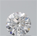 Natural Diamond 0.70 Carats, Round with Excellent Cut, F Color, SI1 Clarity and Certified by GIA