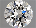 Natural Diamond 0.50 Carats, Round with Excellent Cut, H Color, VS1 Clarity and Certified by GIA