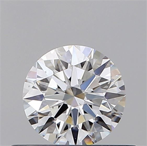 Picture of Natural Diamond 0.40 Carats, Round with Excellent Cut, D Color, VS2 Clarity and Certified by GIA
