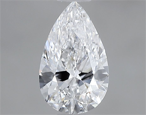 Foto Diamante Natural 0.70 quilates, De pera , Color D, claridad SI1 y certificado GIA de
