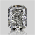 Natural Diamond 1.00 Carats, Radiant with  Cut, J Color, VVS2 Clarity and Certified by GIA