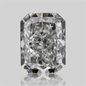 Picture of Natural Diamond 1.00 Carats, Radiant with  Cut, J Color, VVS2 Clarity and Certified by GIA