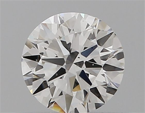 Foto Diamante Natural 0.40 quilates, Redondo , Color F, claridad SI1 y certificado GIA de