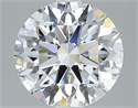 Diamante Natural 2.63 quilates, Redondo , Color D, claridad VS1 y certificado GIA