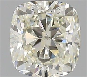 Picture of Natural Diamond 1.06 Carats, Cushion with  Cut, L Color, SI2 Clarity and Certified by GIA