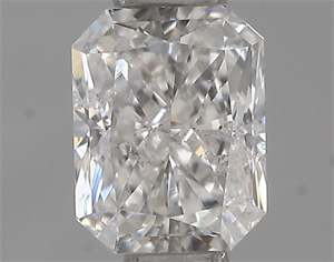 Picture of Natural Diamond 0.51 Carats, Radiant with  Cut, E Color, SI2 Clarity and Certified by IGI