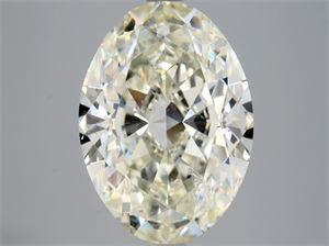 Foto Diamante Natural 5.01 quilates, Ovalado , Color K, claridad SI2 y certificado HRD de