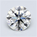Natural Diamond 3.01 Carats, Round with Excellent Cut, H Color, IF Clarity and Certified by GIA